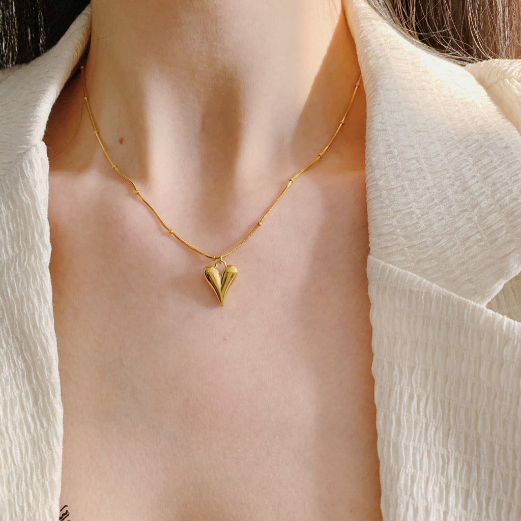 Heart Bead Necklace