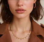 Waterdrop Snake Chain Necklace