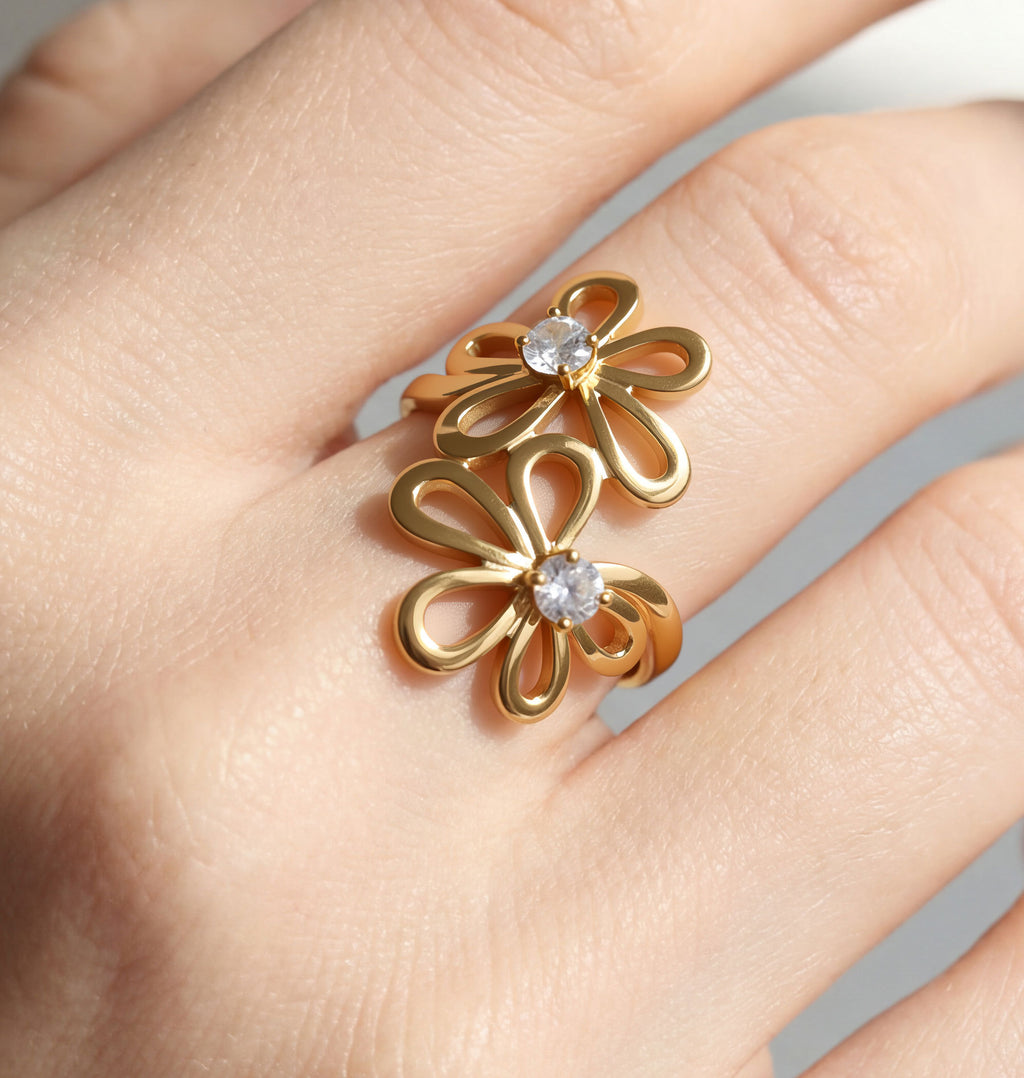 Mini Flowers Ring