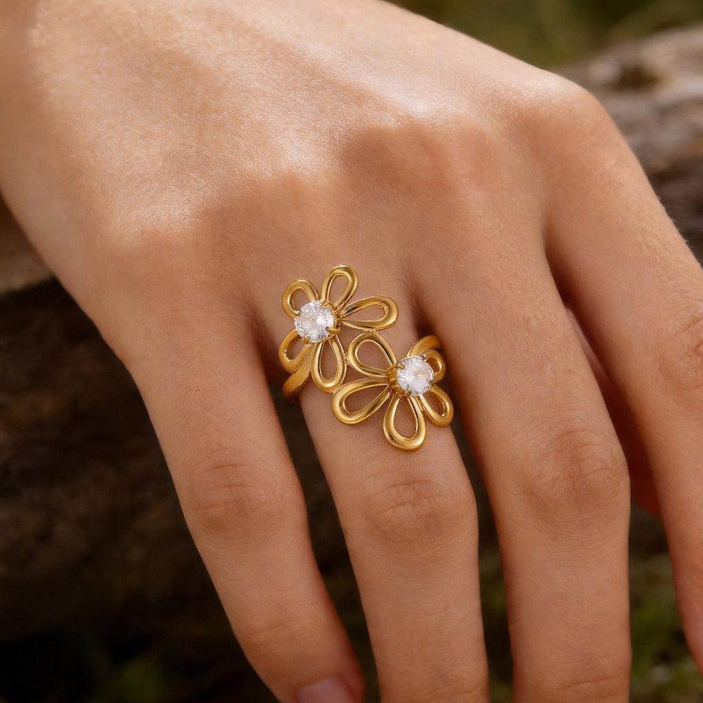 Mini Flowers Ring
