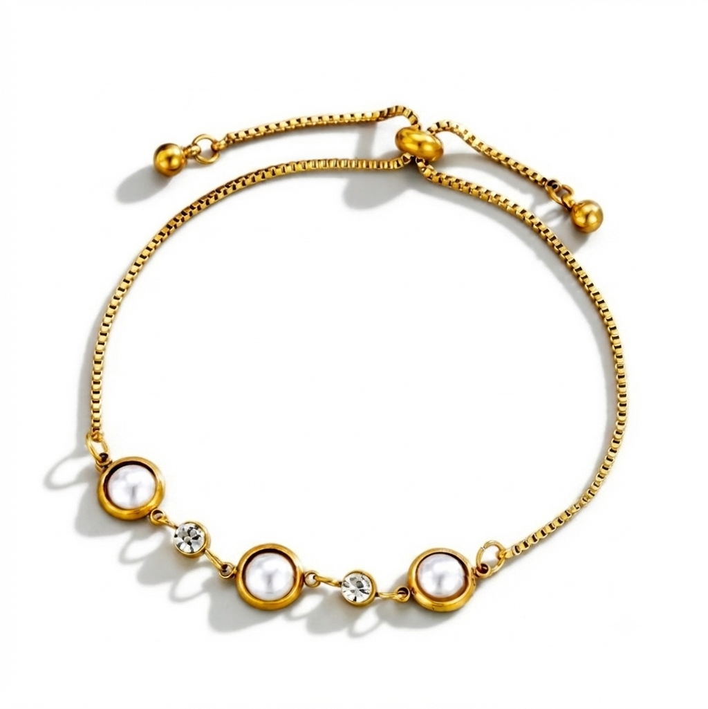 Pearl Diamond Bracelet