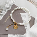 Pearl Charm Bracelet