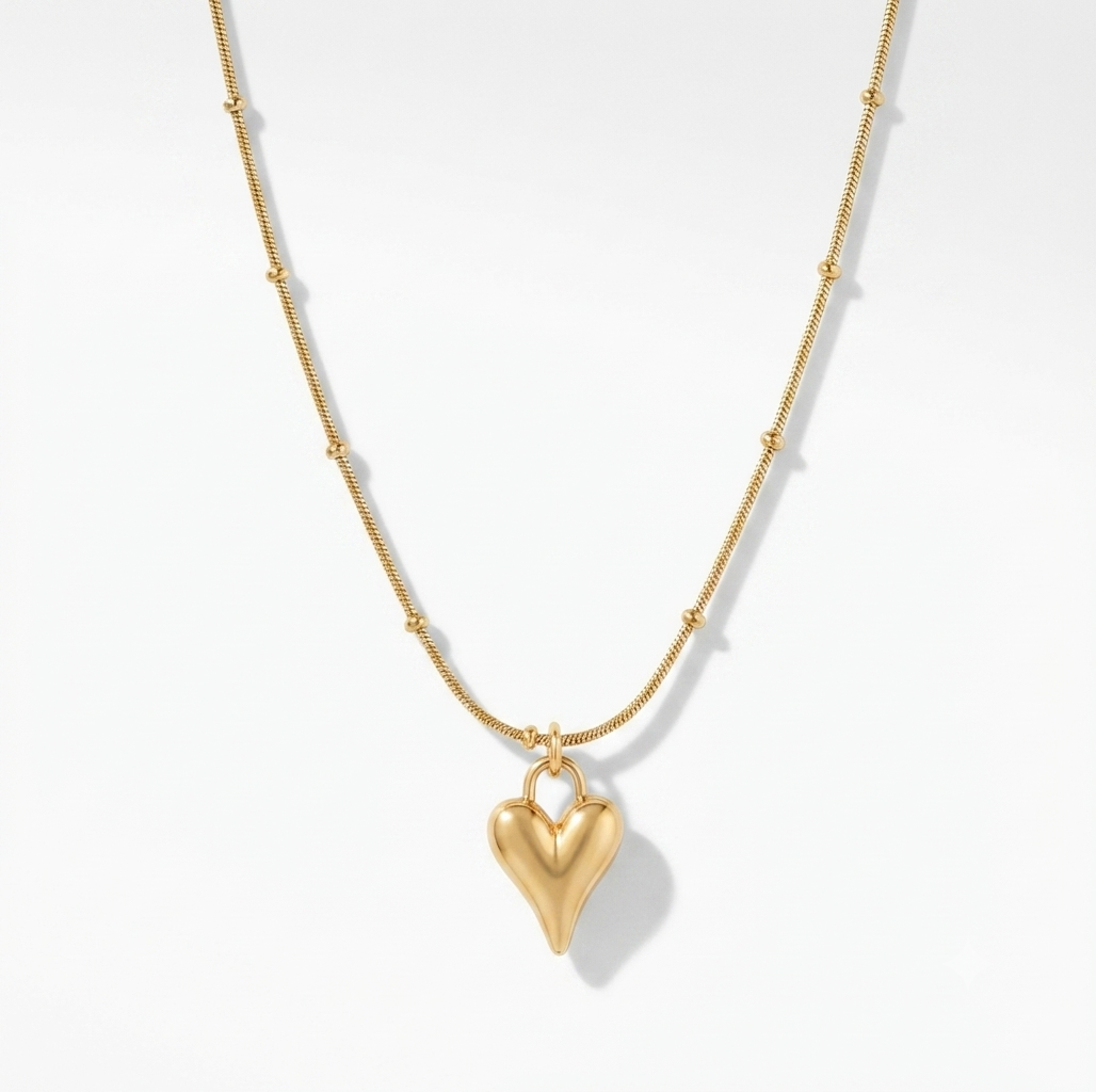 Heart Bead Necklace