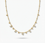 Waterdrop Snake Chain Necklace