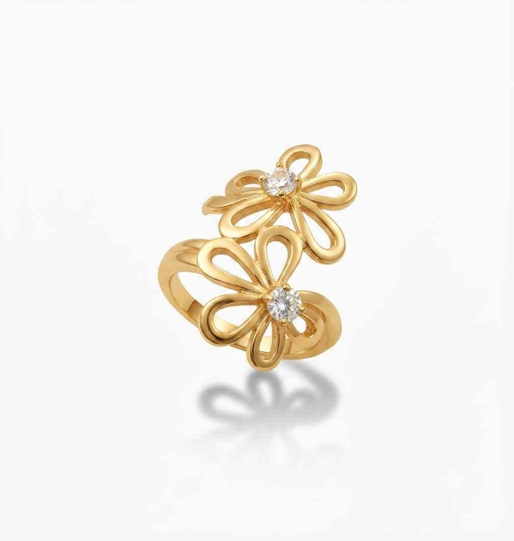 Mini Flowers Ring