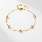 Mini Diamond Anklet