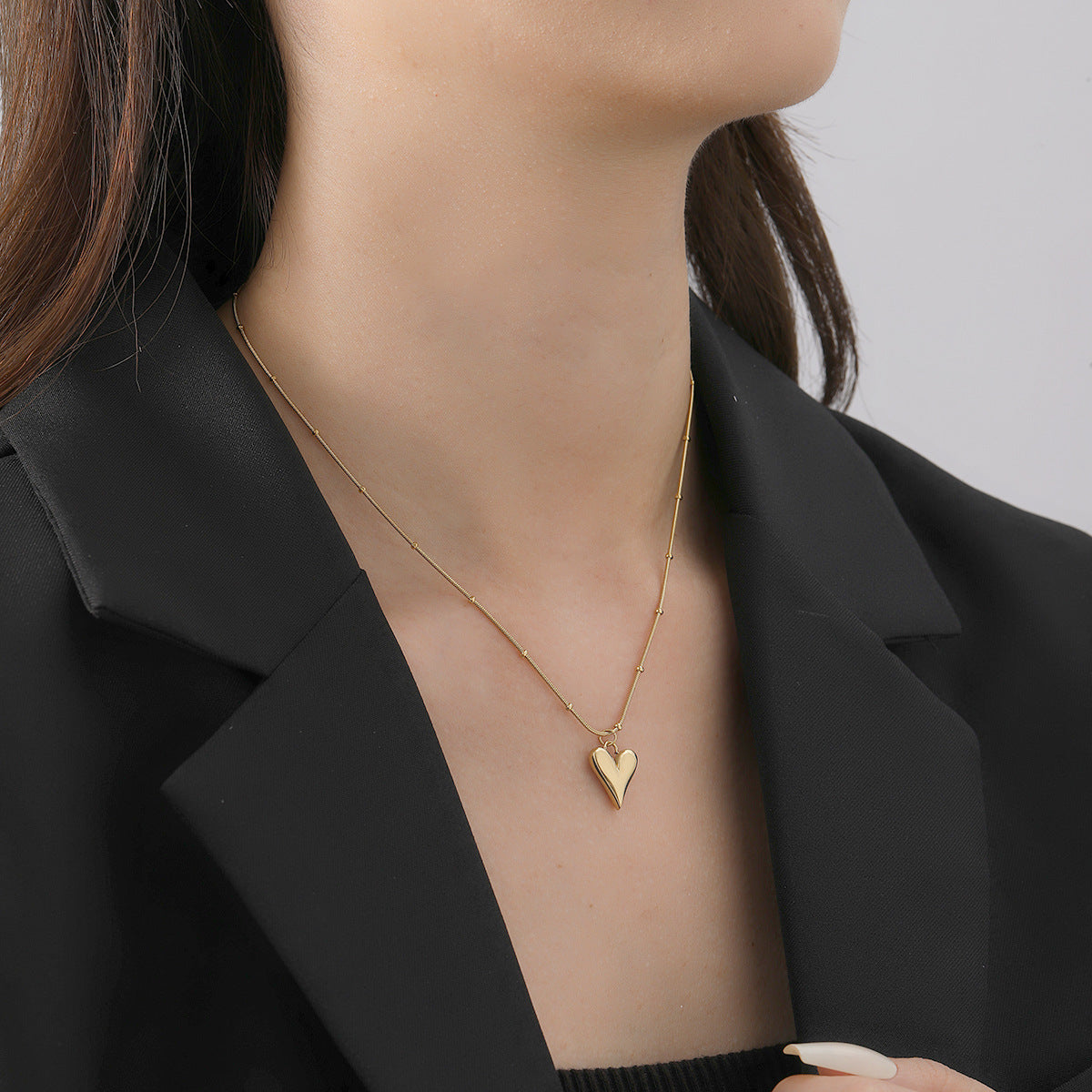 Heart Bead Necklace