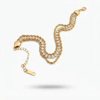 Triple Layer Rope Tennis Bracelet
