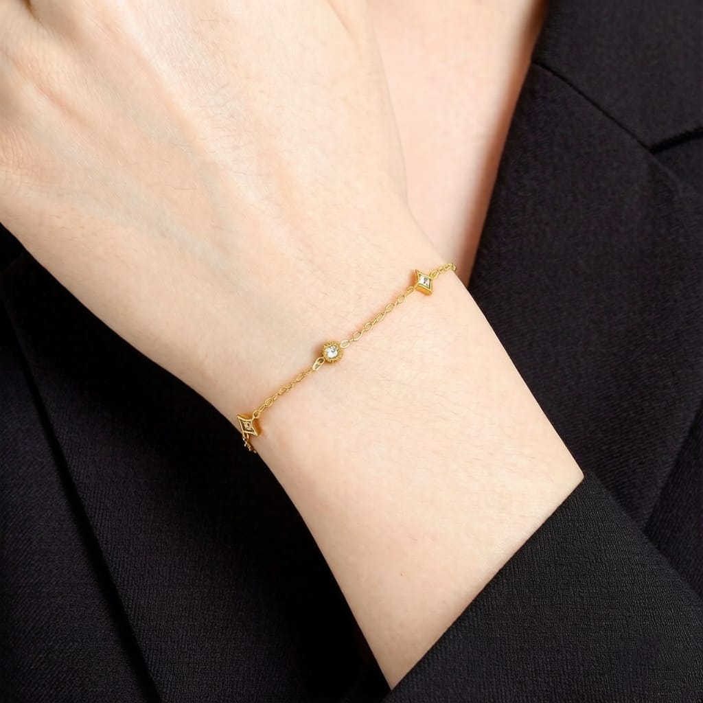 Star Diamond Bracelet