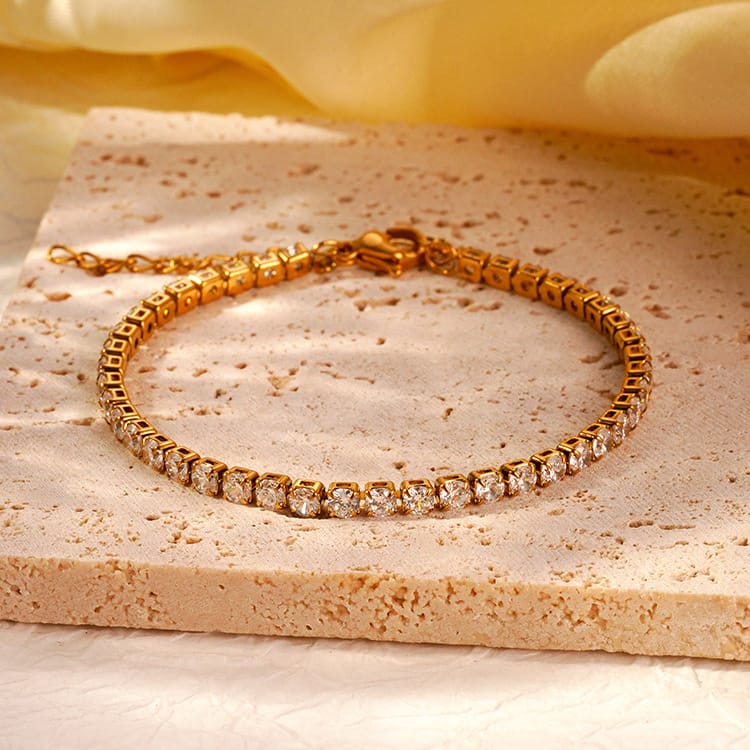 Iced Out Tennis Bracelet