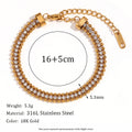 Tennis Beads Bracelet