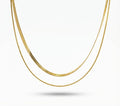 Double Layer Snake Chain Necklace