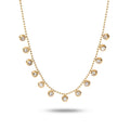 Diamond Bead Necklace