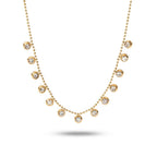 Diamond Bead Necklace
