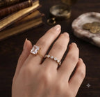Mini Crystal Chain Ring