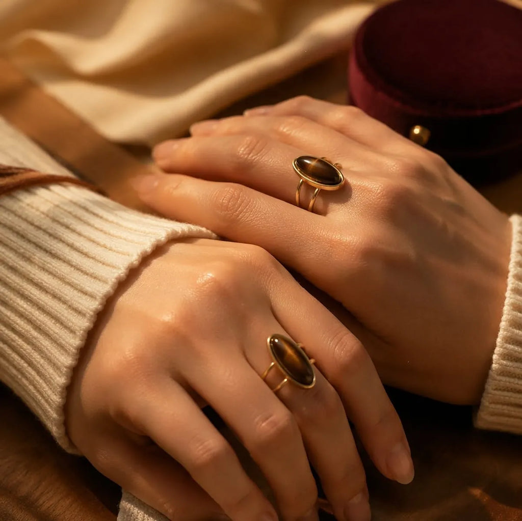 Tiger Eye Ring