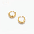 Mini Chunky Hoop Earrings