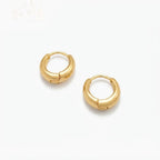 Mini Chunky Hoop Earrings