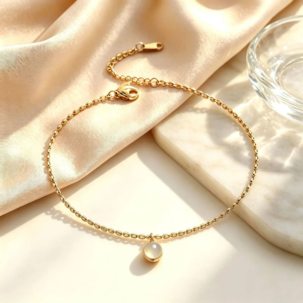 Beads Charm Anklet