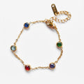 Rainbow Charm Bracelet