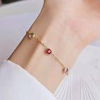 Rainbow Charm Bracelet