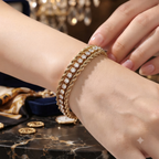 Triple Layer Rope Tennis Bracelet